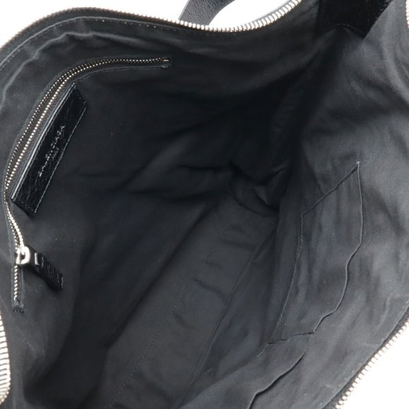 BALENCIAGA Classic Day Shoulder Bag Leather Black 340687 - Picture 7 of 9